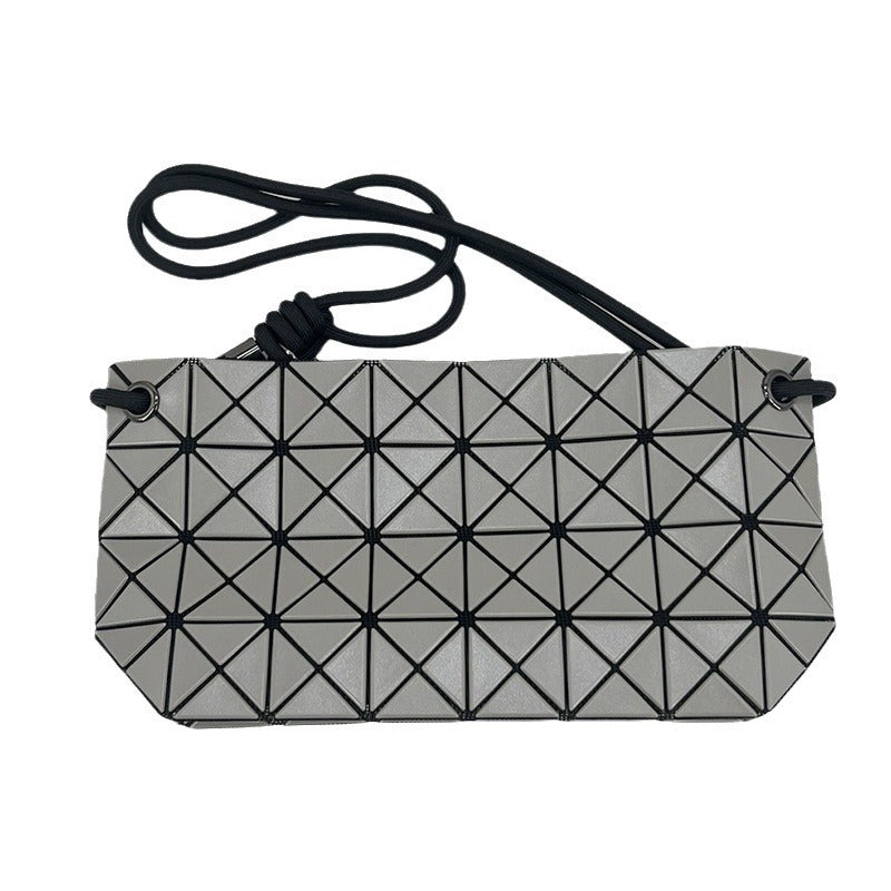Women's Original Geometric Rhombus Drawstring Fashion Portable Shoulder Bags