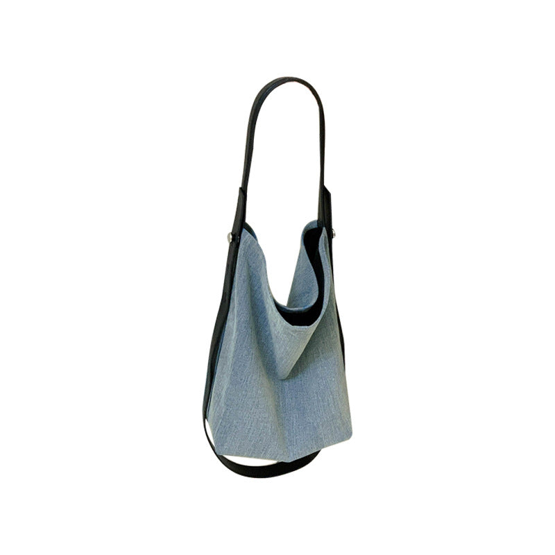 Women's Style Niche Linen Canvas Large Capacity Shoulder Bags