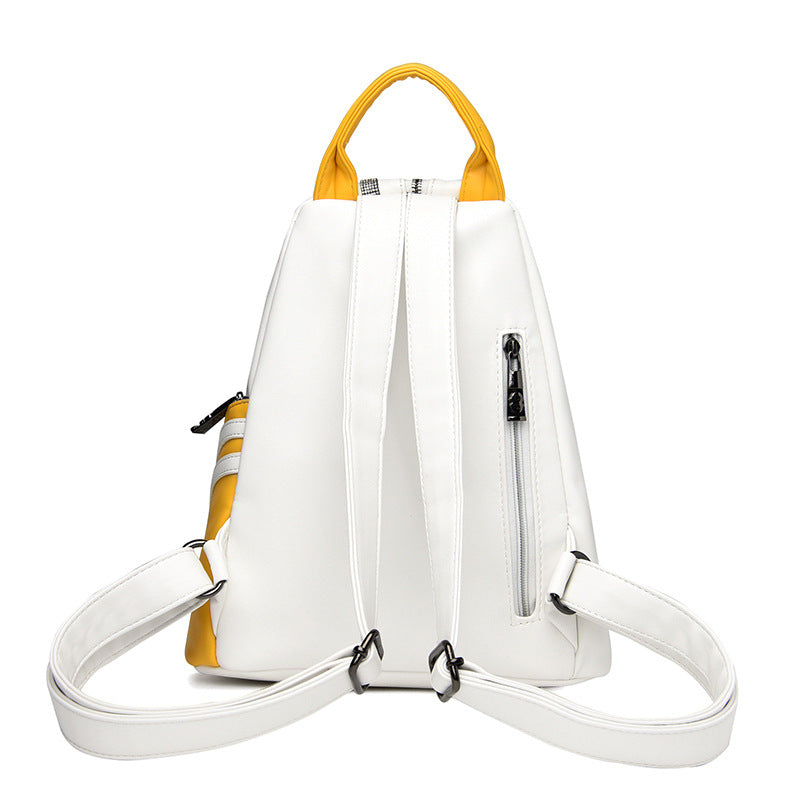 Women's Genuine Leather Korean Style Fashion Cowhide Backpacks