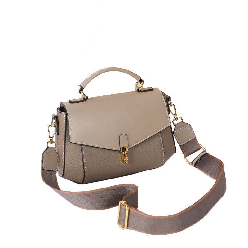 Women's Fashion Commuter Versatile Top Layer Cowhide Shoulder Bags