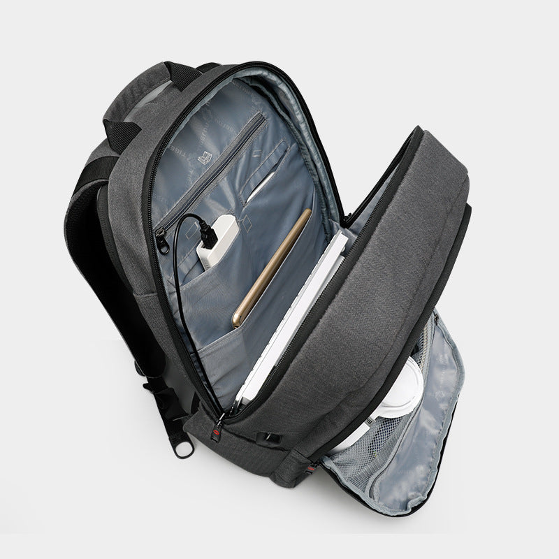 Men's Commuter Business Trendy Charging Waterproof Large Backpacks