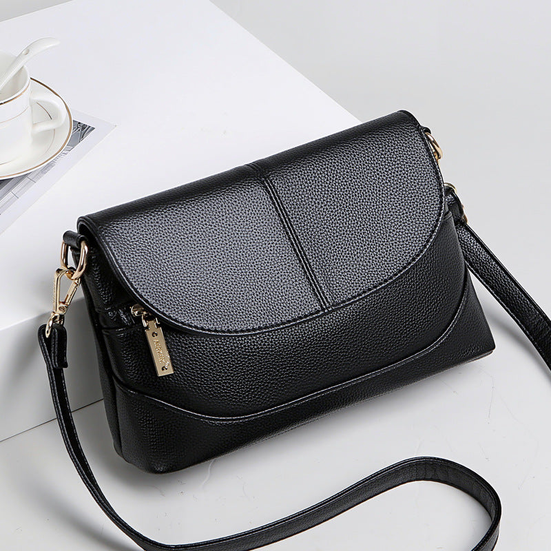Women's Soft Leather Mother Simple Portable For Crossbody Bags