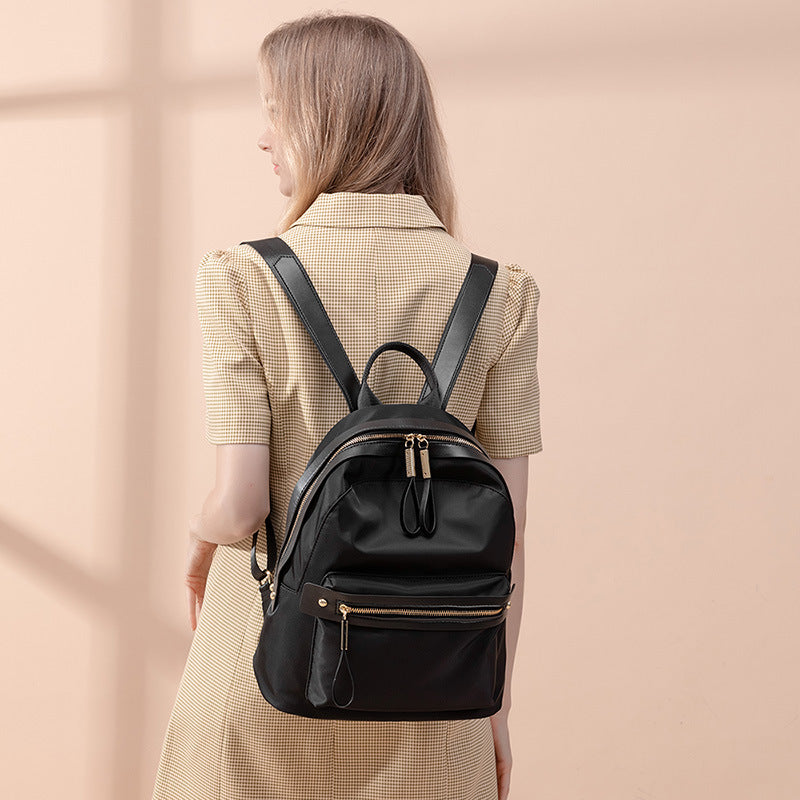 Oxford Cloth Female Fashion College Simple Backpacks