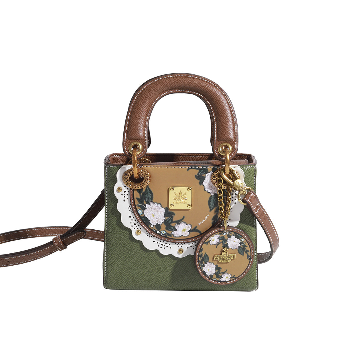 Women's Retro Garden Series Elegant Diana Mini Handbags