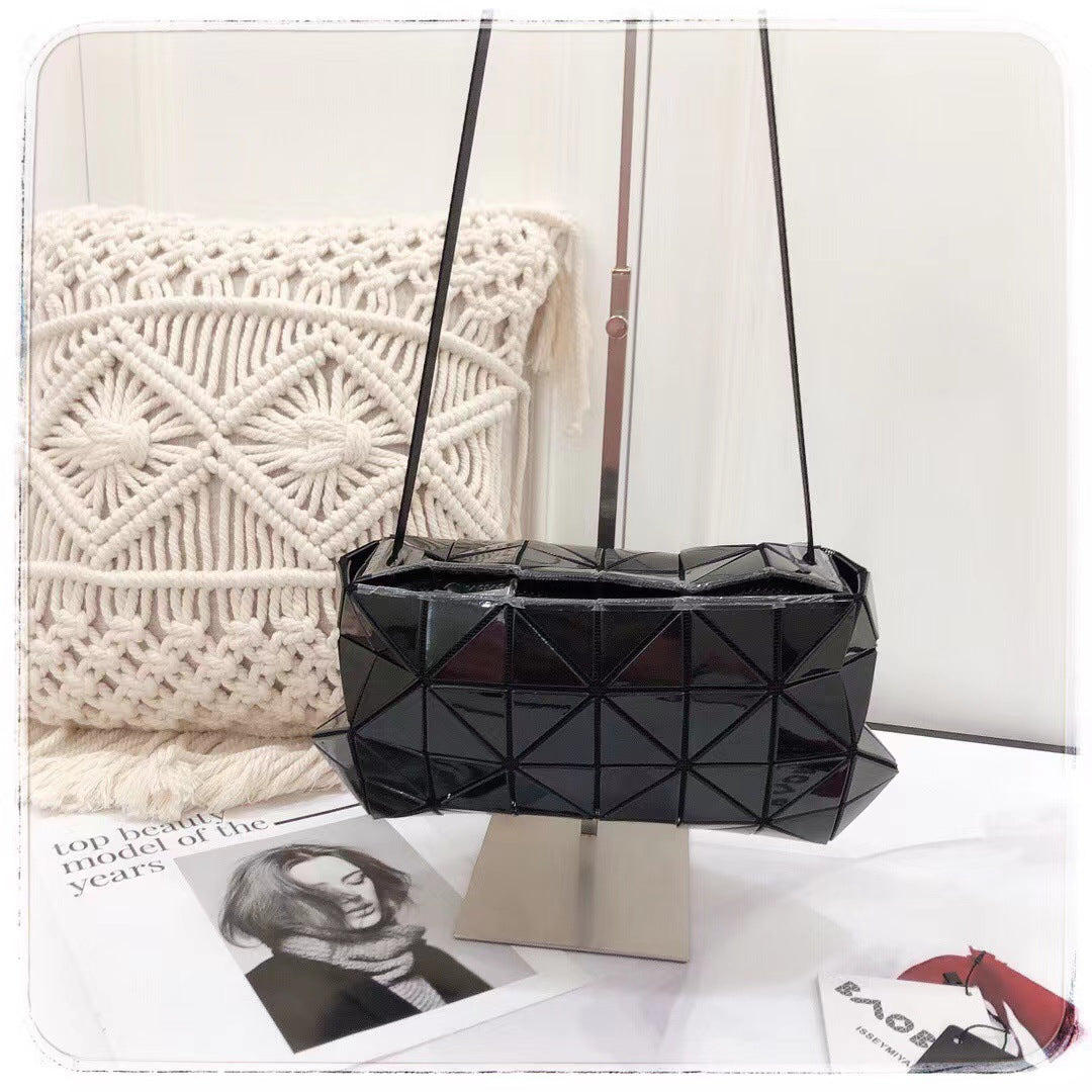Women's Style Box Rhombus Single Fashion Trendy Shoulder Bags