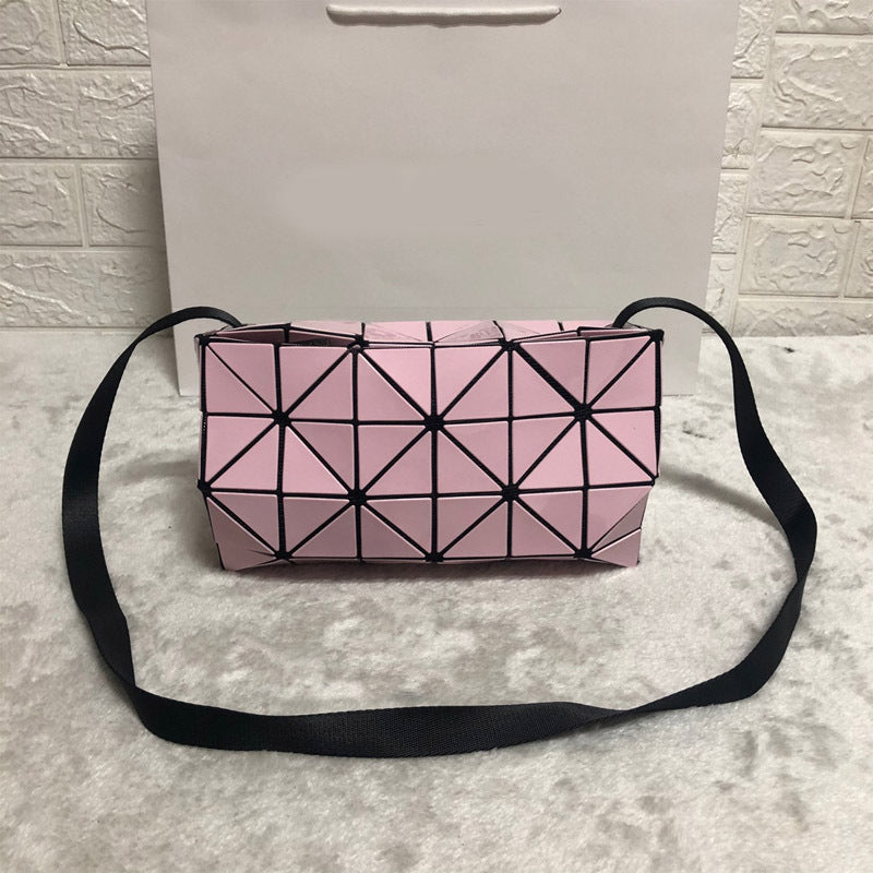 Women's Summer Original High-grade Stitching Sequins Rhombus Shoulder Bags