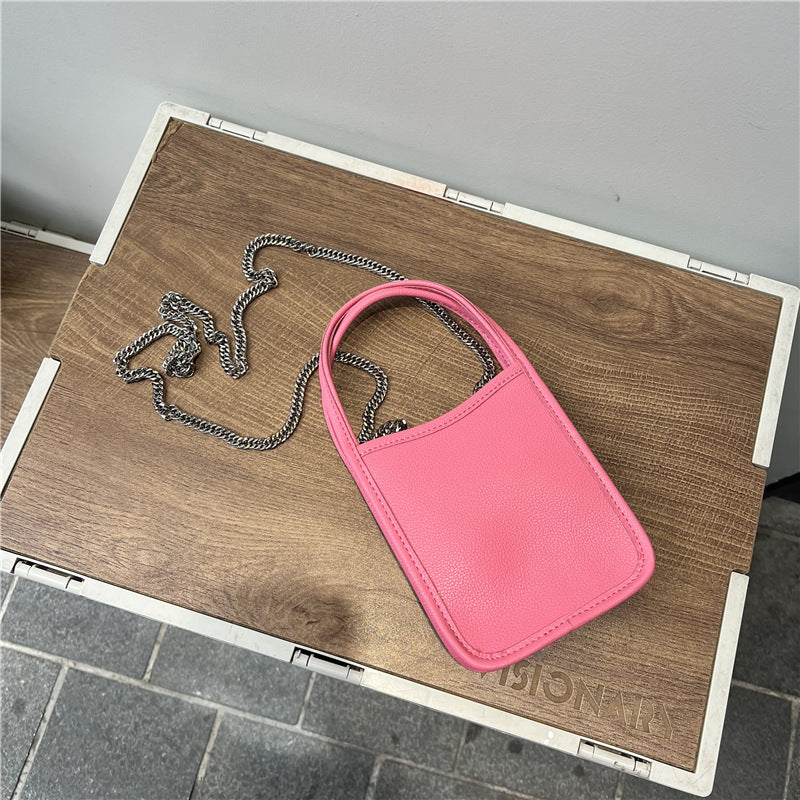 Summer Simple Genuine Leather Mini Cute Fashion Shoulder Bags