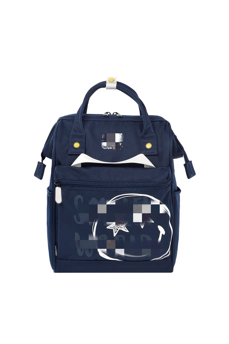 Women's & Men's & Cute Cartoon Lightweight College Korean Backpacks