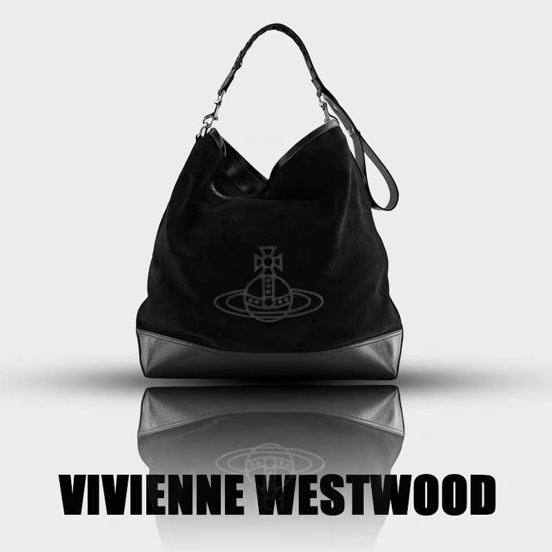 Women's Queen Mother Suede Wandering Large Capacity Crossbody Bags