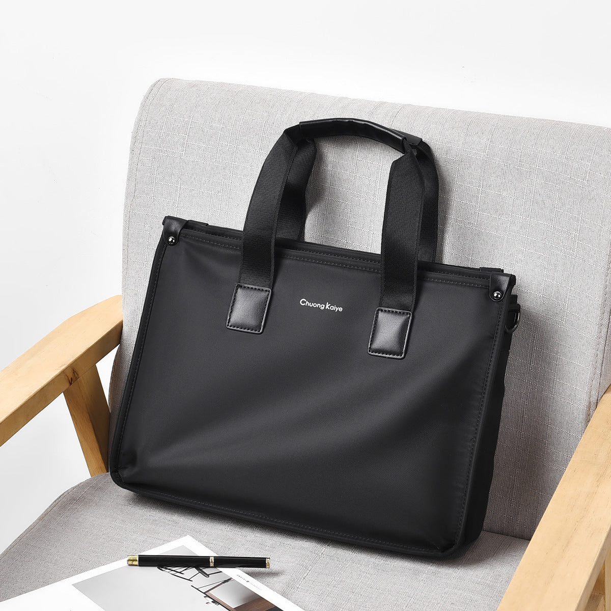 Men's Business Horizontal Oxford Cloth Large Capacity Bags