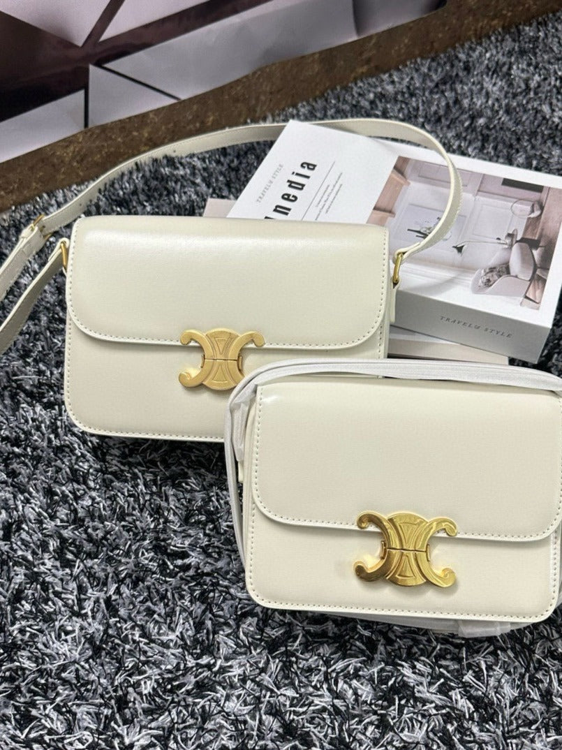 Women's New Classy Creative Strap Arc Shoulder Bags