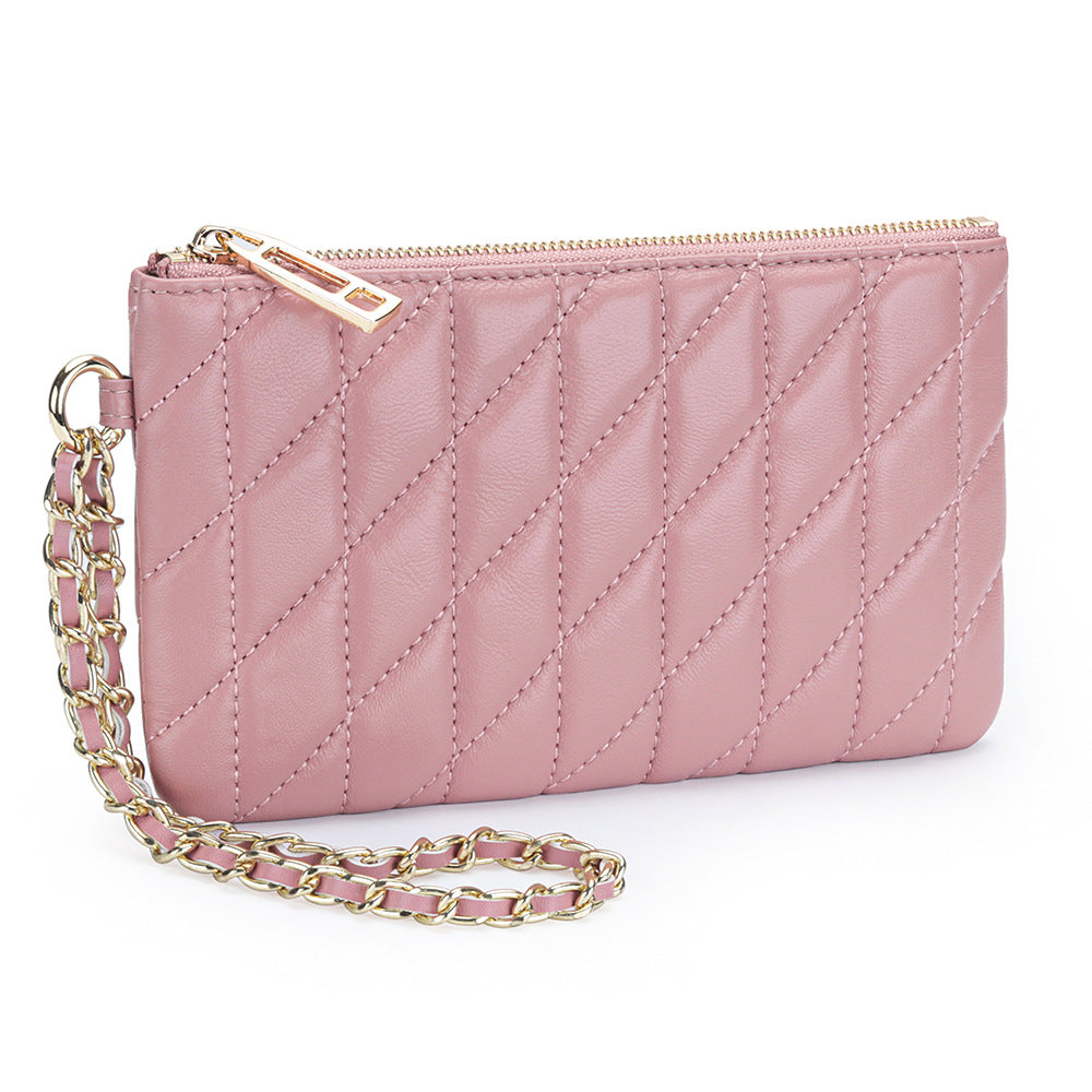 Women's Fashion Embroidery Classic Style Long Mobile Storage Bags