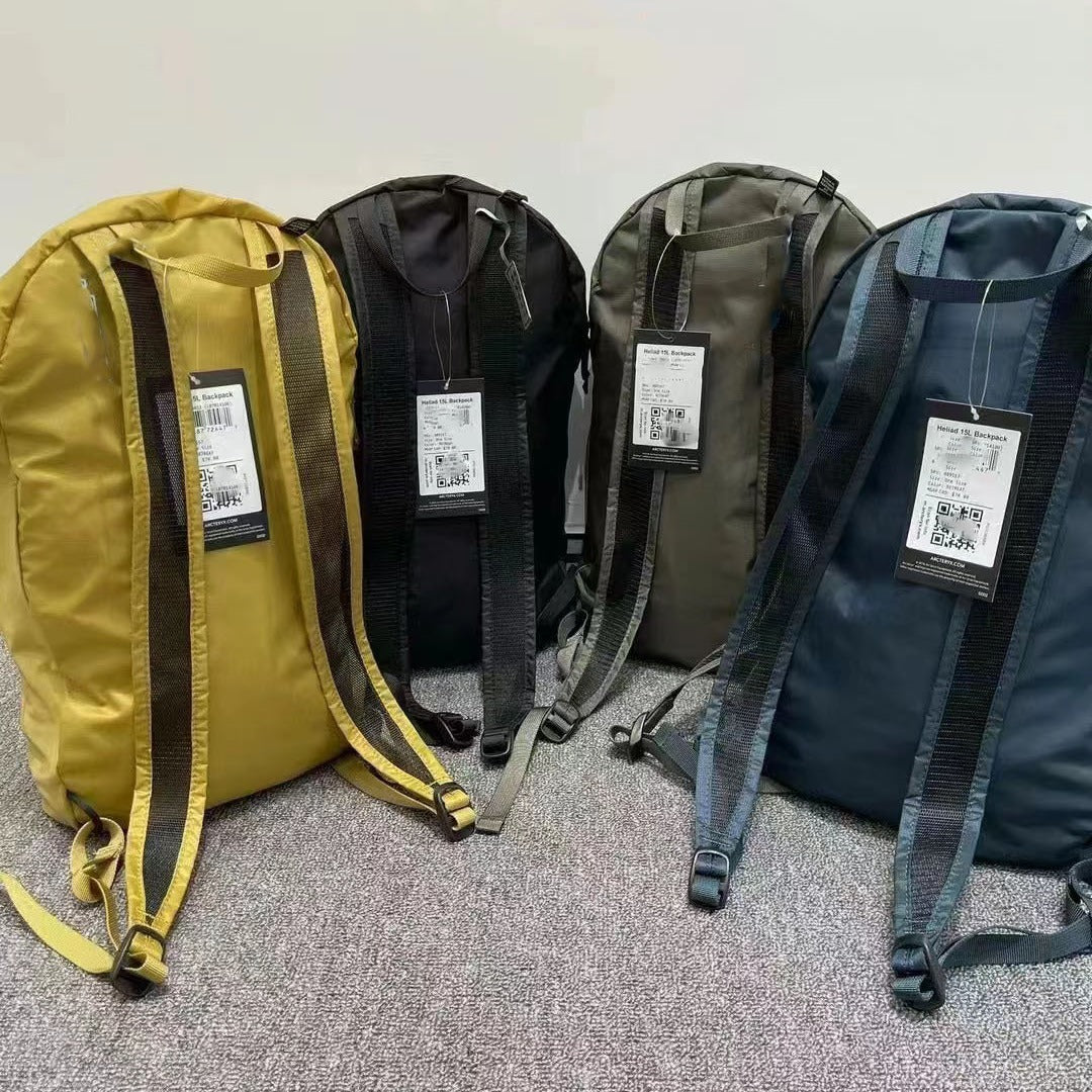 Unisex Leisure Nylon Waterproof Large Capacity Backpacks