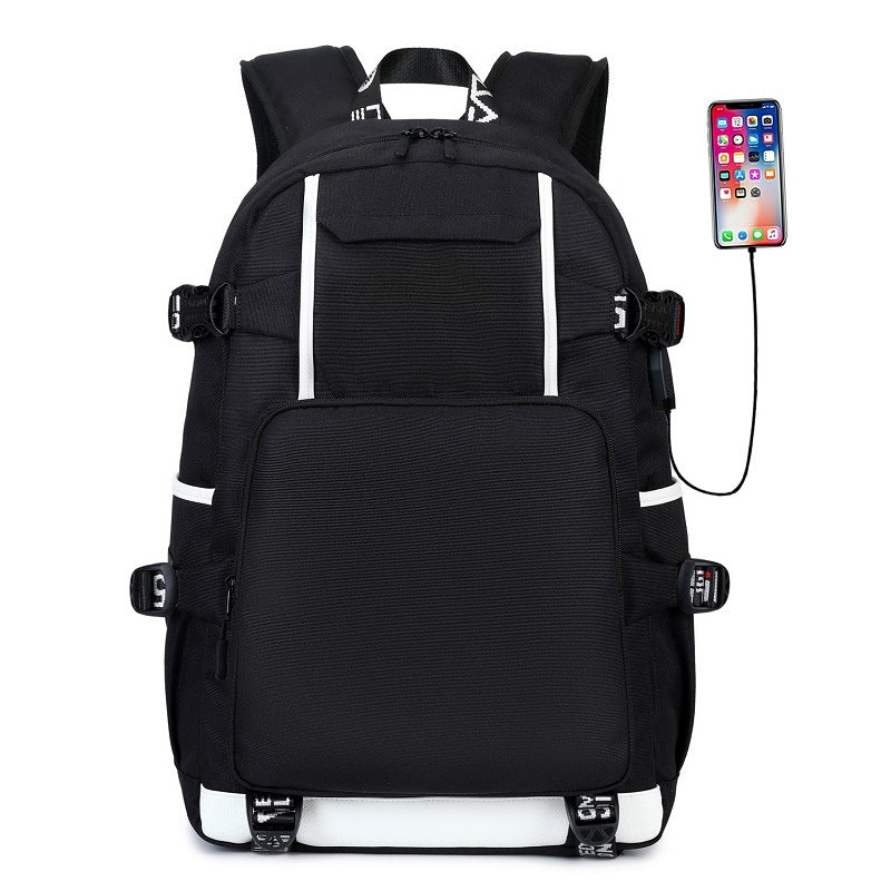 Printable Cartoon Junior High Printed Fashion Backpacks