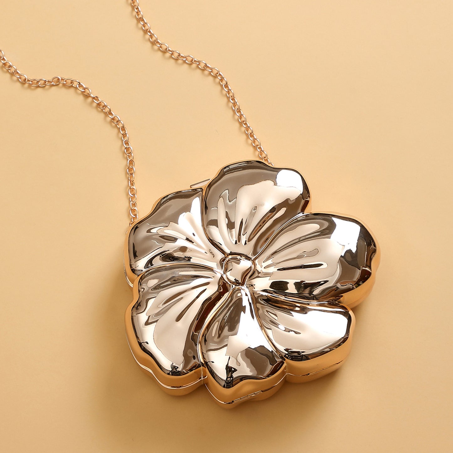 Women's Flower Dinner Chain Fashion Sweet Wedding Bags