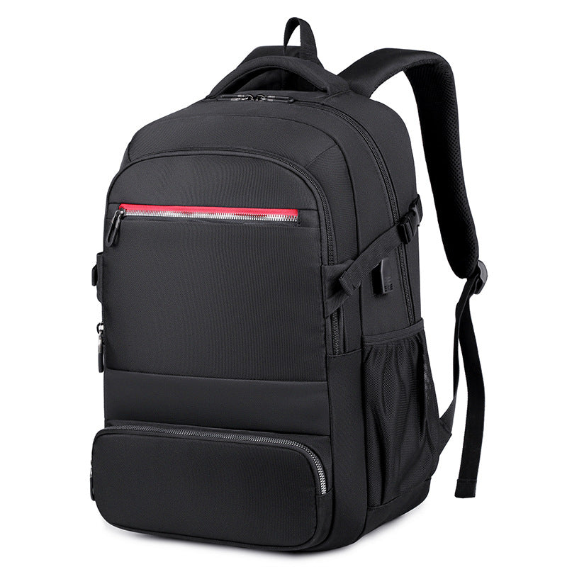 Men's Business Fashion Large Capacity Rechargeable Optional Backpacks