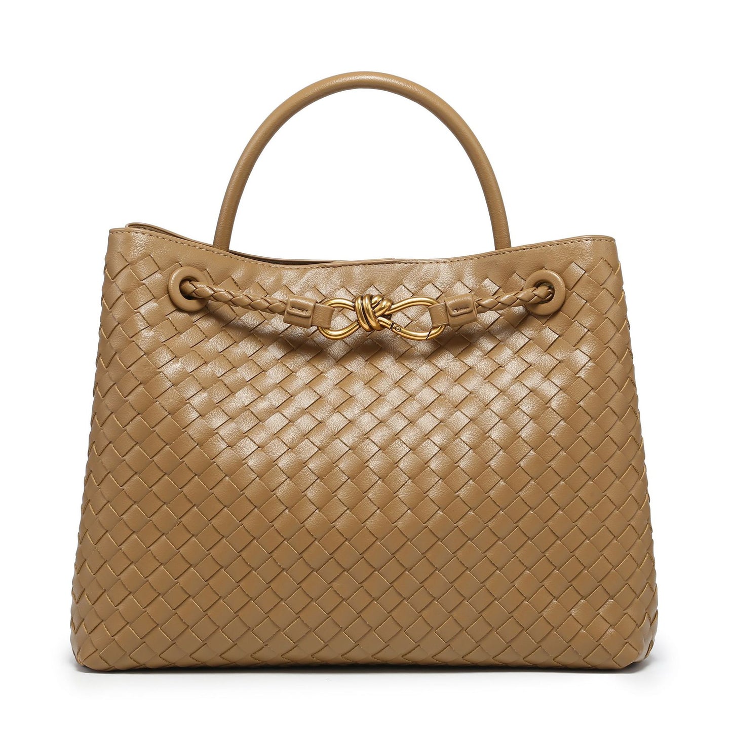 Handmade Woven Metal Butterfly Clasp Large Handbags
