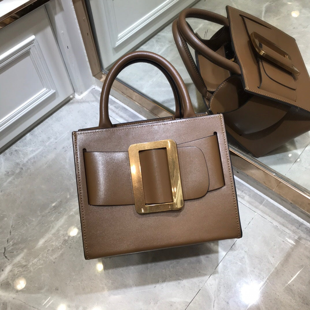 Women's Retro Genuine Leather Assorted Colors Metal Handbags