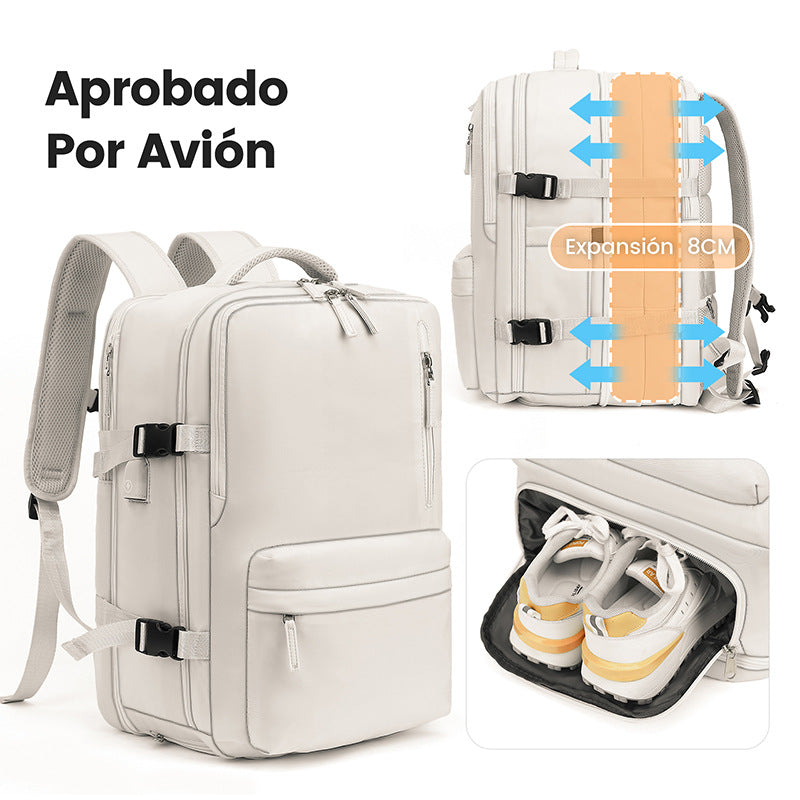 Women's & Men's & Expansion Simple Leisure Large Capacity Backpacks