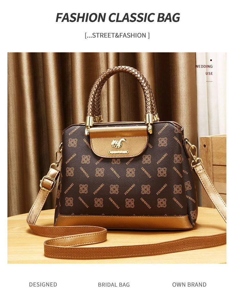 Women's Fashion Large Capacity Portable Mom Bags