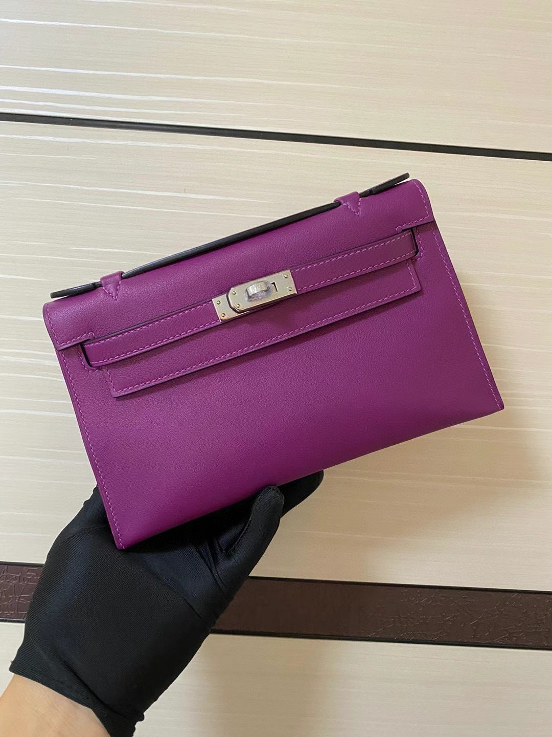 Handmade Wax Line Cowhide Mini Advanced Handbags