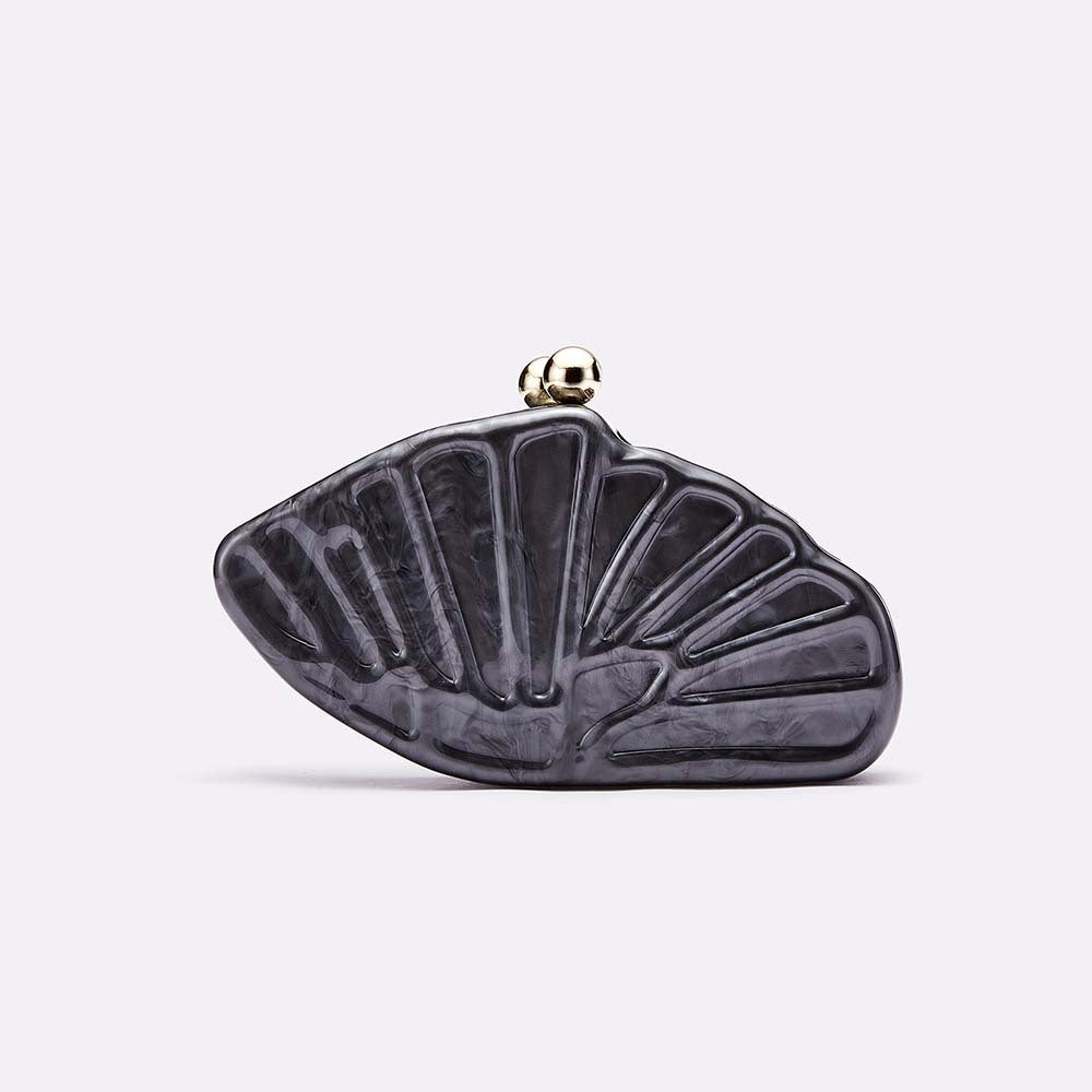 Women's Shell Fan-shaped Acrylic Fashion Wedding Dinner Evening Bags