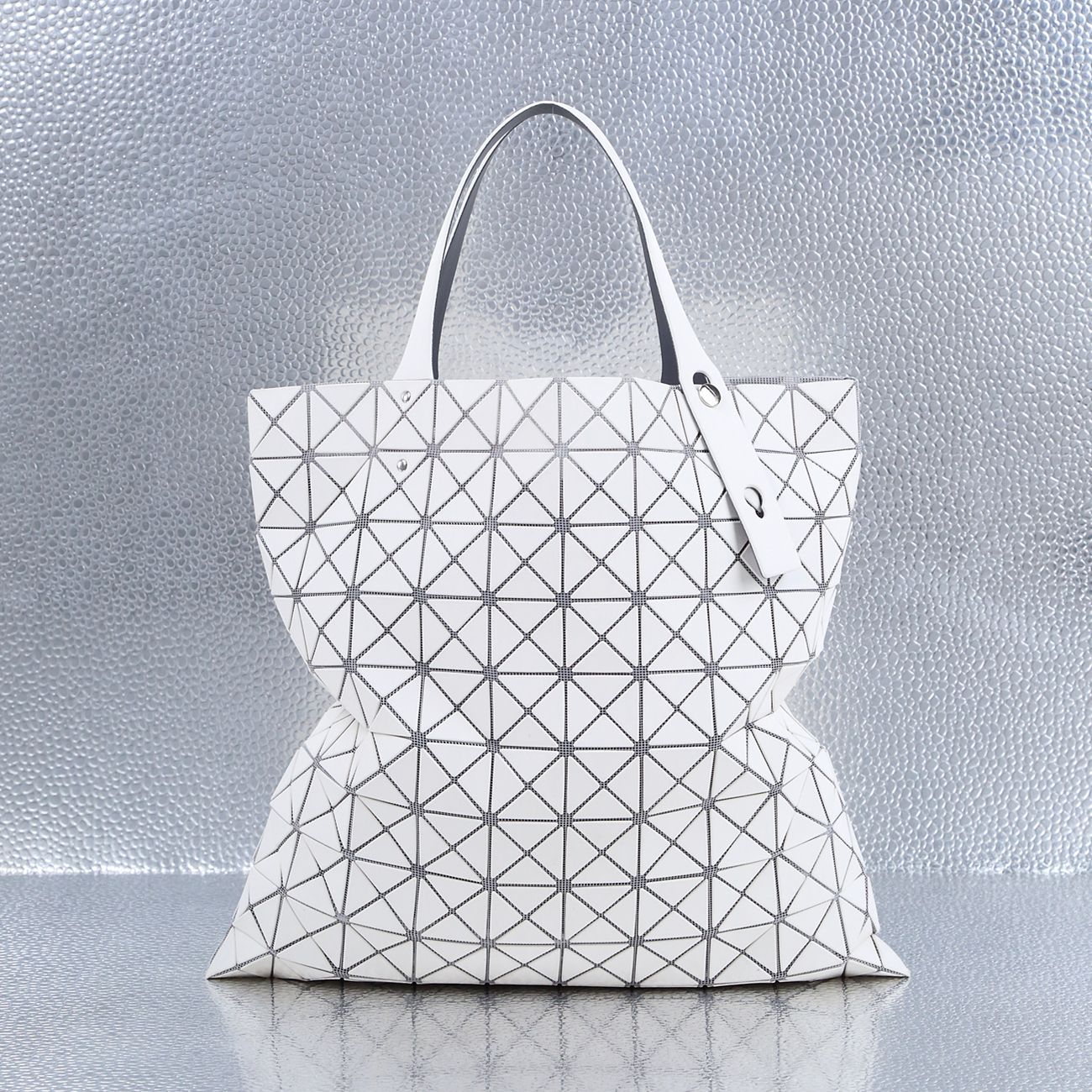 Geometric Diamond Pattern Grid Deformation Portable Shoulder Bags