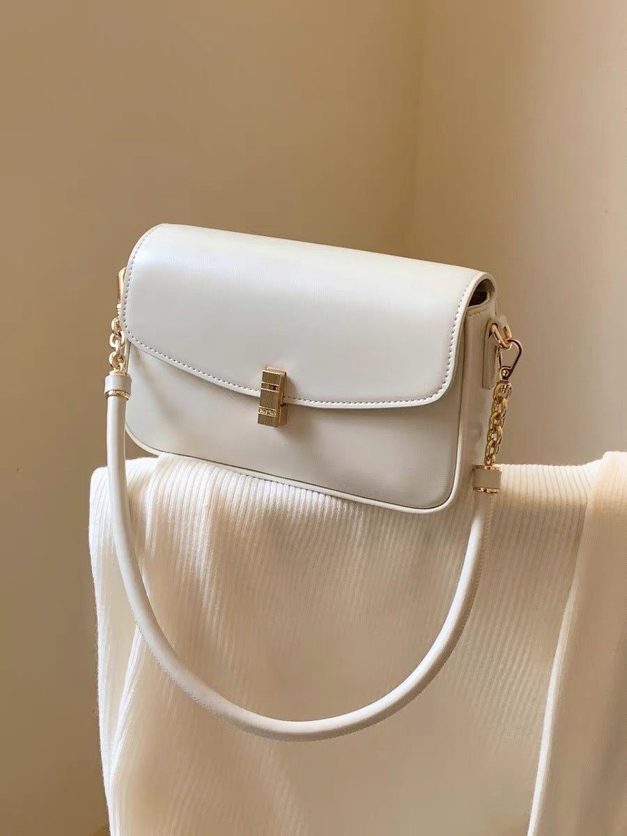 Women's South Style Rose Moonlight Underarm Red Crossbody Bags