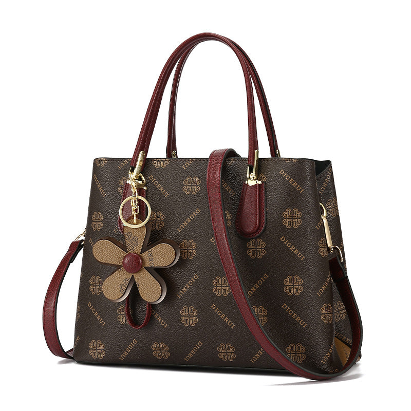Fashionable Elegant Lady Mom Simple Large Handbags