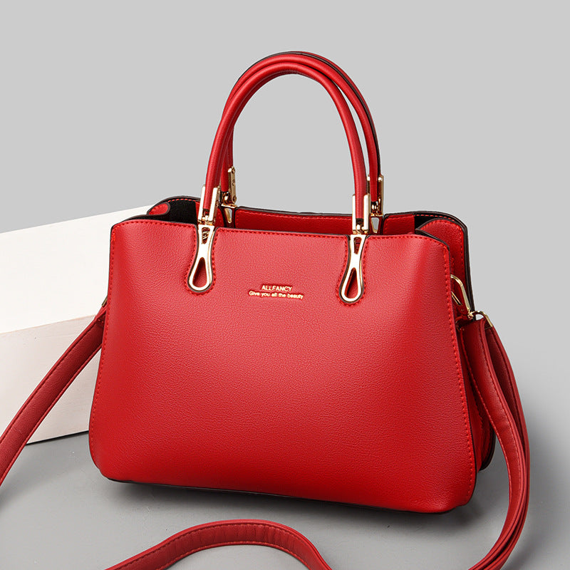 Women's Popular Leather Large Capacity Fashion Handbags