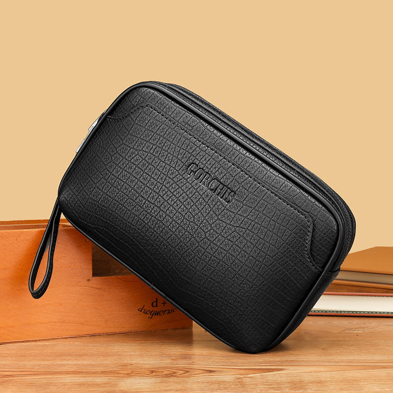 Men's Clutch Password Large Capacity Trendy Soft Bags