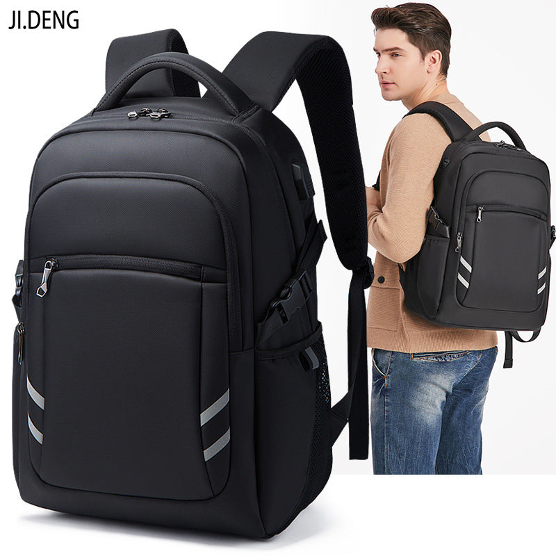 Men's Fashion Trendy Simple Commuter Business Computer Backpacks