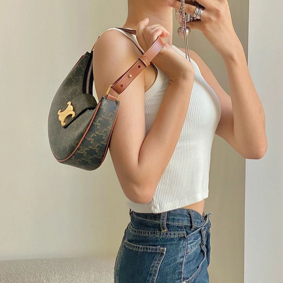 Vintage Genuine Leather High-grade Niche French Bags