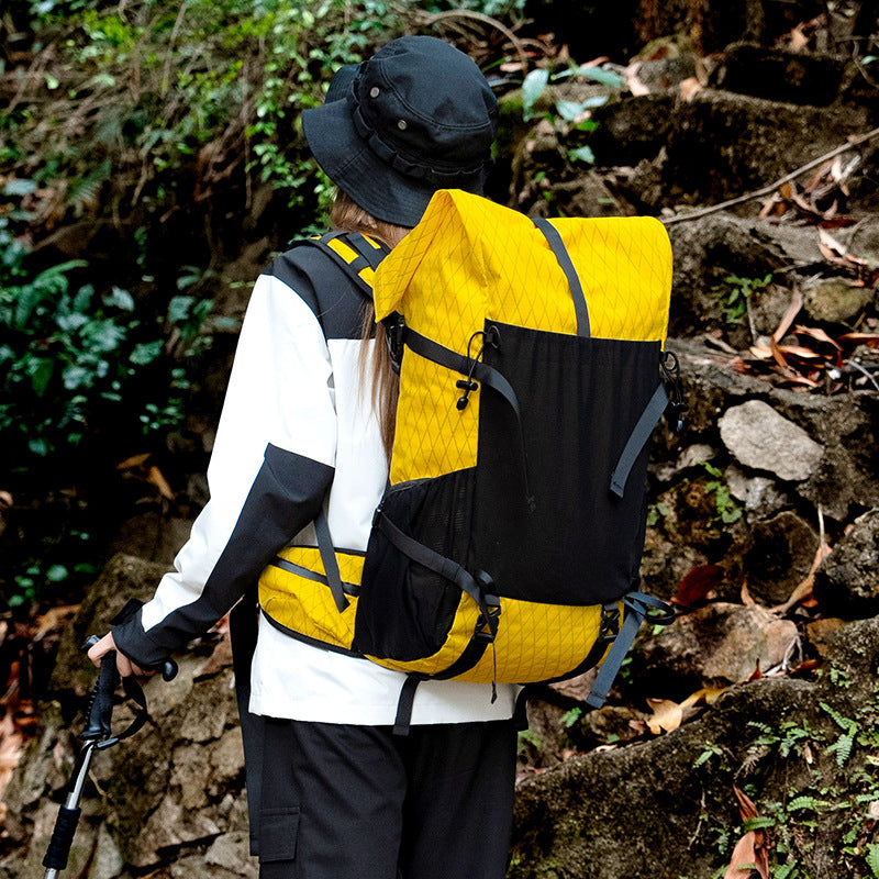 Scalable Capacity Lightweight Waterproof Curved Edge Mountaineering Backpacks