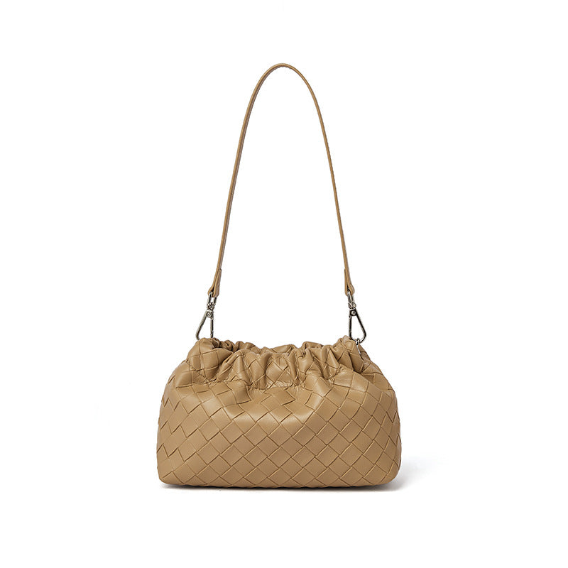 Women's Woven Cloud High-grade Pleated Chain Niche Shoulder Bags