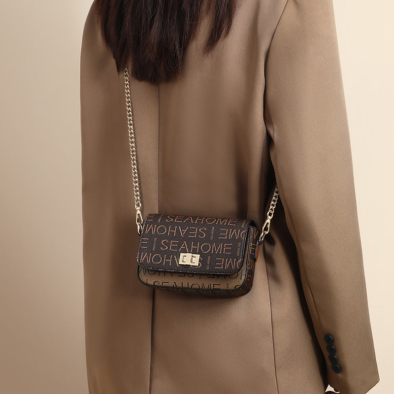 Women's Summer Chain Retro High Sense Mini Crossbody Bags