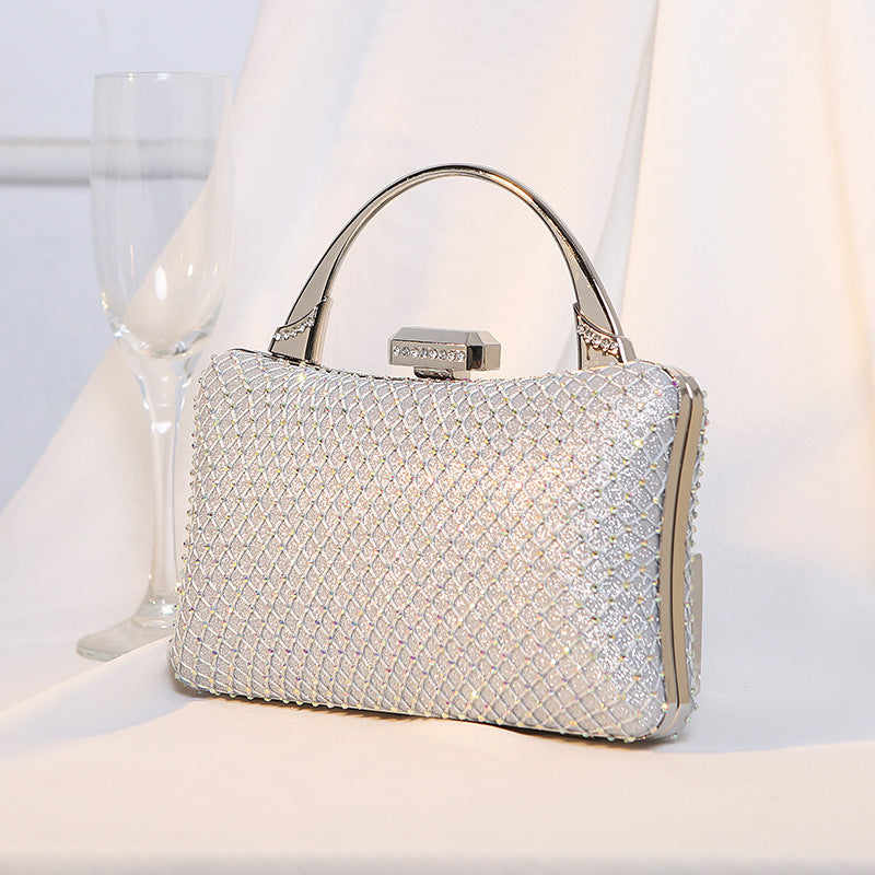 Women's Banquet Metal Rhinestone Diamond Party Dress Bags