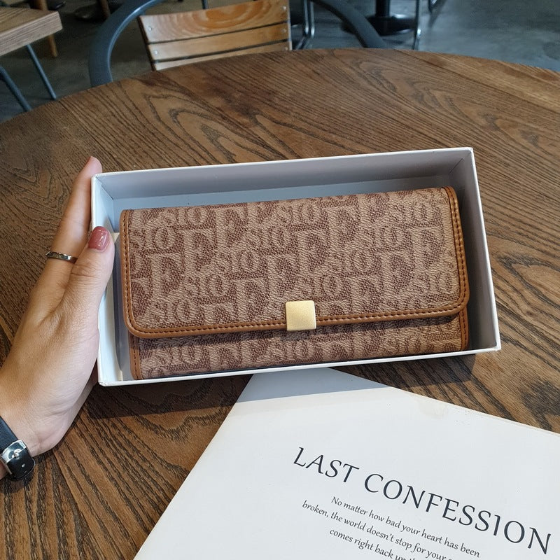 Women's Long Large Capacity Mobile Fashion Bags