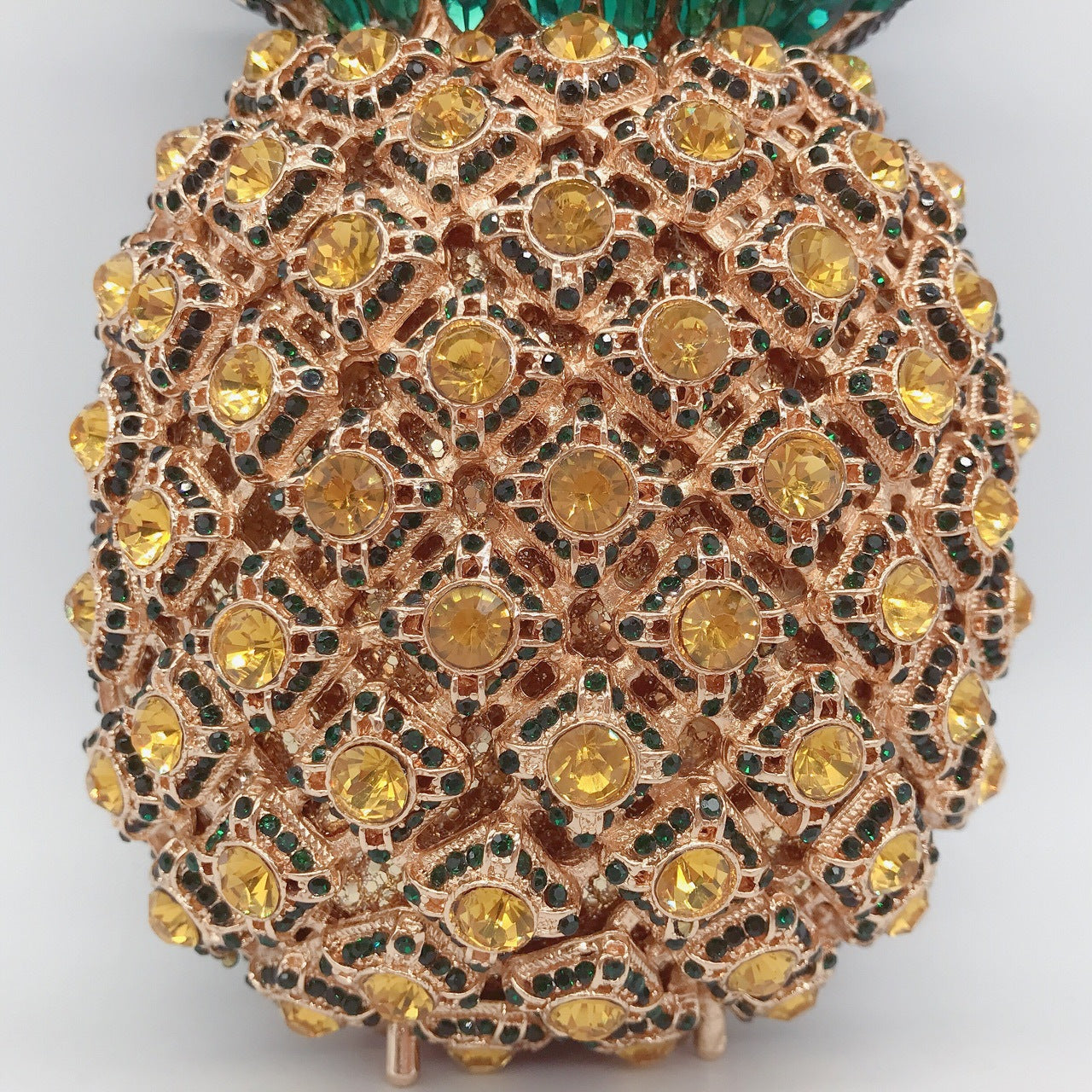 Women's Pineapple Diamond Fruit Party Banquet Full Evening Bags