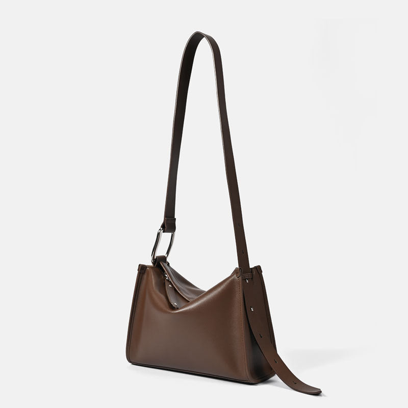 Women's Genuine Leather High Sense Minority Fashion Shoulder Bags