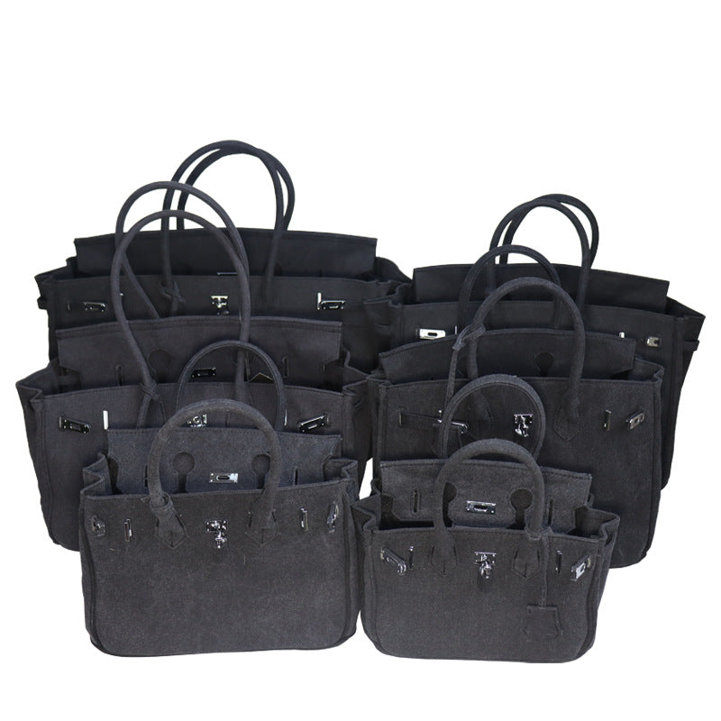 Women's Trend Creative Personalized Art Army Green Old Bags