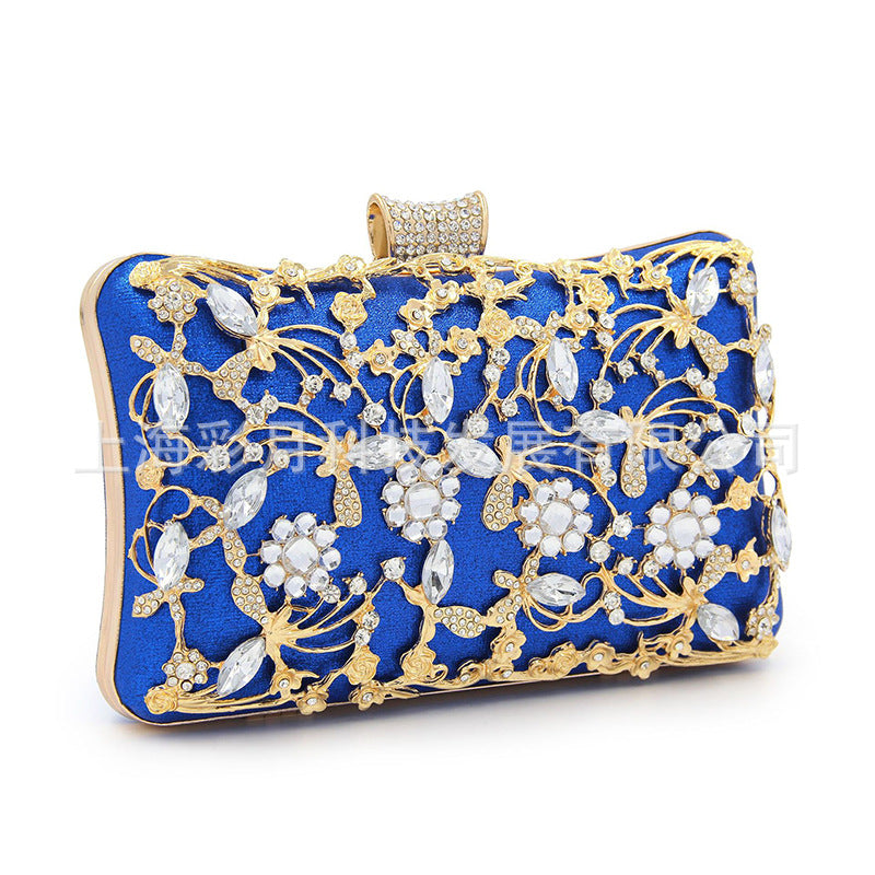 Women's Colorful Moon Hand Hollow Will Be Banquet Evening Bags