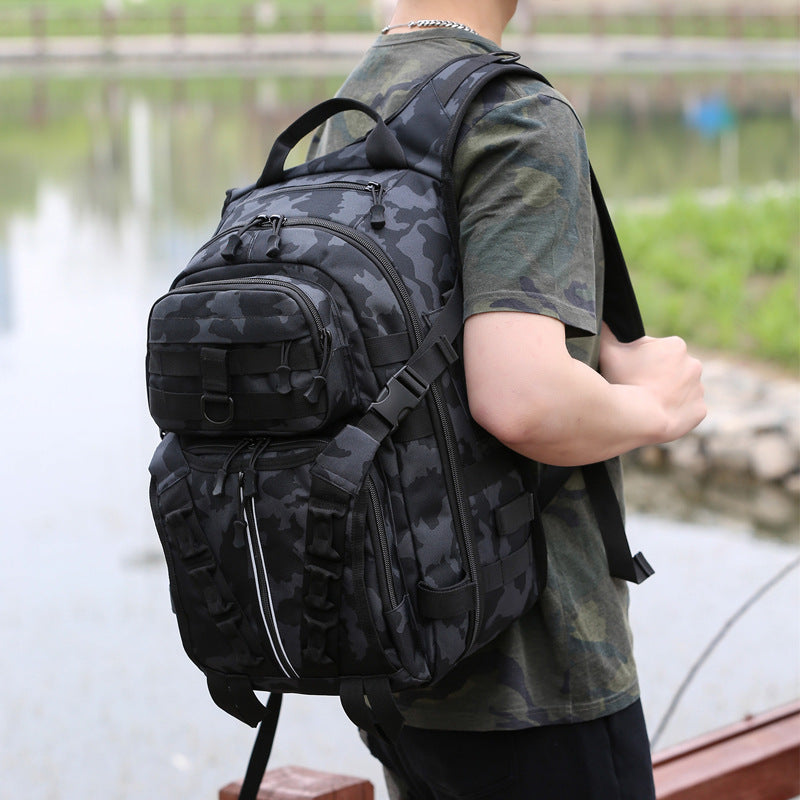 Lure Large Capacity Camouflage Waterproof Combat Mountaineering Backpacks
