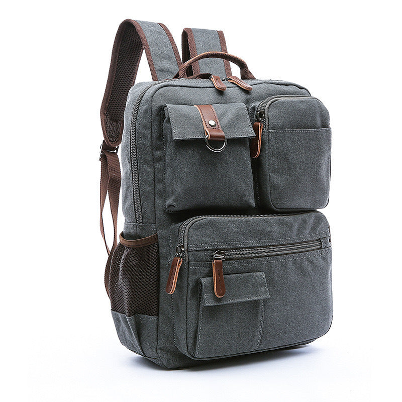 Canvas Durable Retro Large Capacity Junior Backpacks
