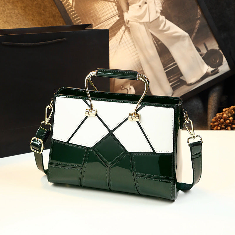 Women's Geometric Rhombus Design High-grade Exquisite Fashion Handbags