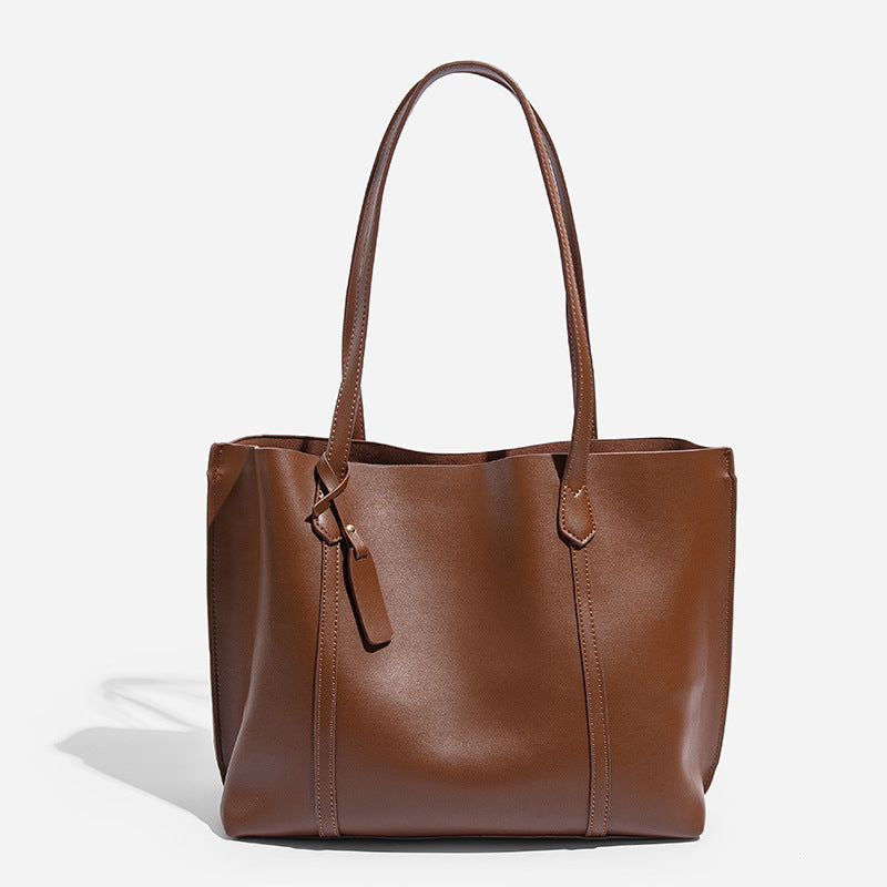 Women's Fashionable Elegant Korean Simple Large Capacity Shoulder Bags