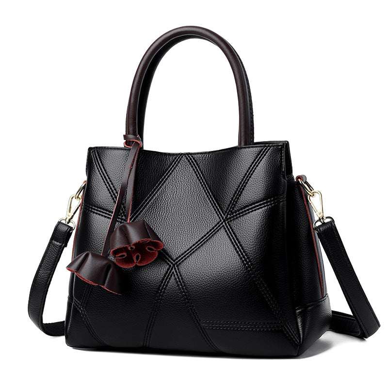 Women's Comfortable Tassel Flowers Large Capacity Handbags