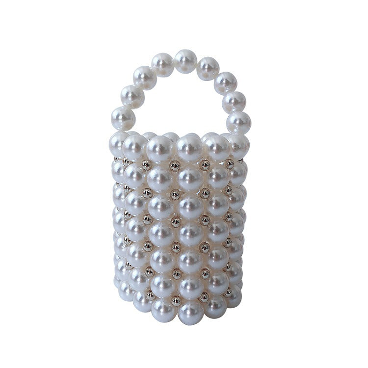 Women's Colored Pen Barrel Handmade Beaded Wedding Handbags