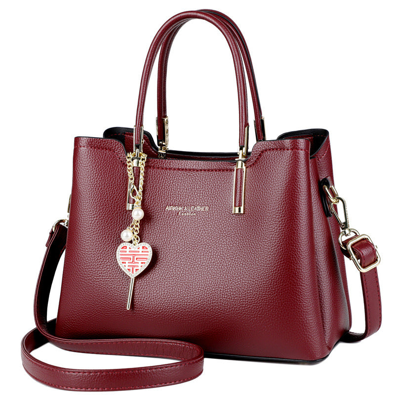 Women's Elegant Simple Mother Large Capacity Handbags