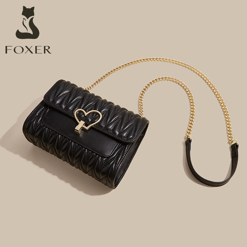 Niche Chain Birthday Gift Summer Genuine Shoulder Bags